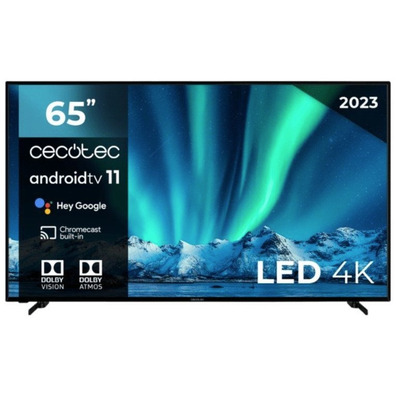 Televisor Cecotec A series ALU00165 65"/Ultra HD 4K/Smart TV