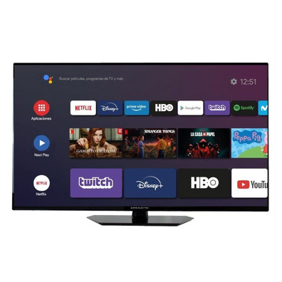 Televisor Eas Electric E50AN90 50" Ultra HD 4K/Smart TV/WiFi