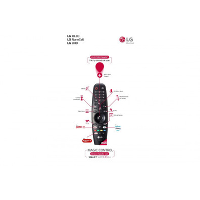 Comando Universal para TV LG Smart TV LED uhd 60un7100 