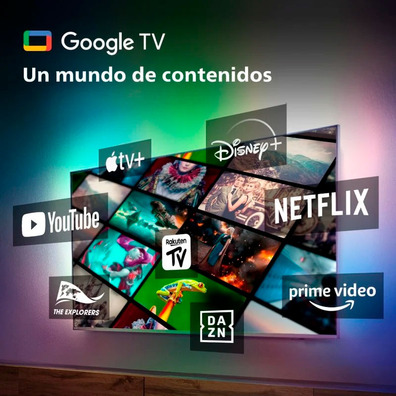 Televisor Philips 50pus8558 50'' UHD 4K Ambilight Google TV