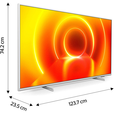 Televisor Philips 55PUS7855 55" Ultra HD 4K/SmartTV/WiFi Plata