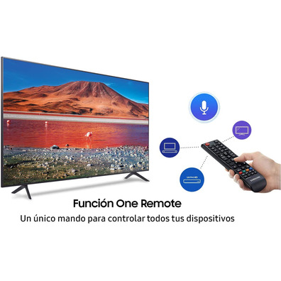 Televisor Samsung 70TU7105 70" Ultra HD 4K/Smart TV/WiFi