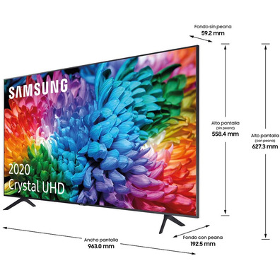 Televisor Samsung UE43TU7105 43" Ultra HD 4K/Smart TV/WiFi