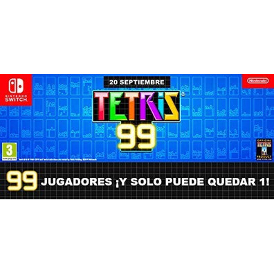 Tetris 99 Switch (12 meses suscripción Online)