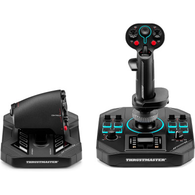 Thrustmaster Sol-R 4 HOTAS - Joystick y Acelerador PC