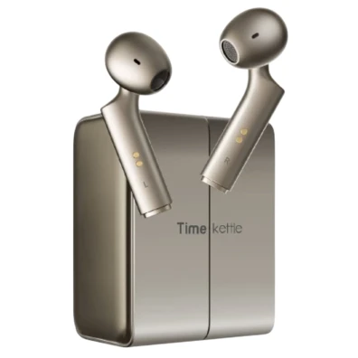 Timekettle W4 IA Oro - Auriculares Inalámbricos de Alta Tecnología