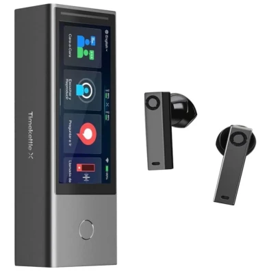 Timekettle X1 AI Interpreter Hub Negro - Auriculares Multilingües