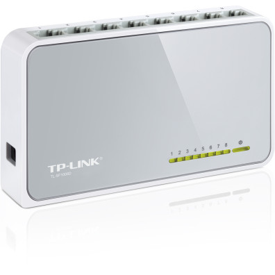 Switch Ethernet TP-LINK de 8 puertos: Conexión rápida y segura