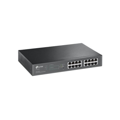 Switch TP-LINK Easy Smart 16 Port 10/100/1Gbit Rack PoE+