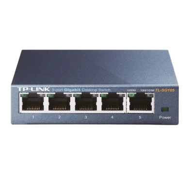 Switch TP-LINK TL-SG105 con 5 puertos Gigabit para sobremesa
