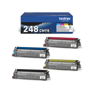 MULTIPACK Brother TN248 4 Toner Negro