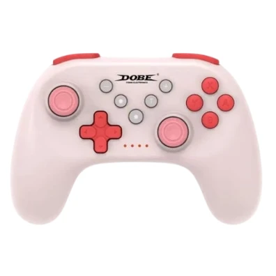 Gamepad DOBE TNS-0117R Rosa Nintendo Switch/PC - Compatibilidad Nintendo Switch y PC