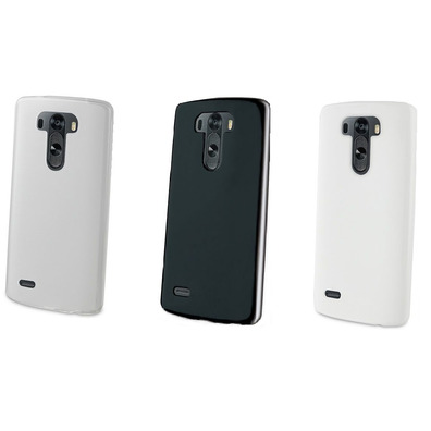 Funda Minigel LG G3 Muvit Blanco