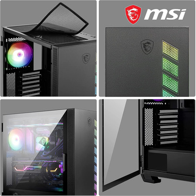 Torre ATX MSI MAG Vampiric 300R Black