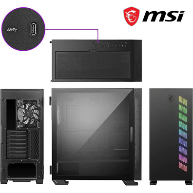 Torre ATX MSI MAG Vampiric 300R Black