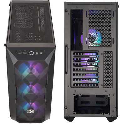 Torre E-ATX Coolermaster Masterbox TD500 Mesh Black