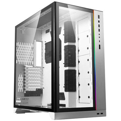 Torre E-ATX Lian Li PC-O11 XL Blanco ROG Edition