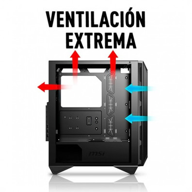 Torre E-ATX MSI MPG Gungnir 110M Negro