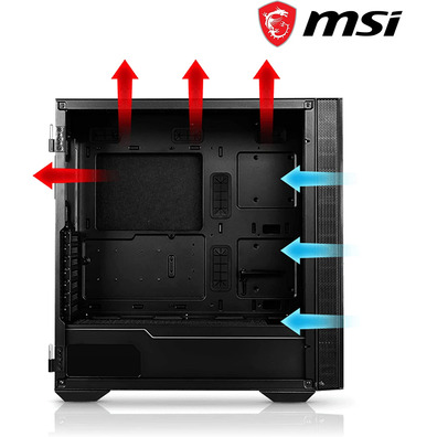 Torre E-ATX MSI MPG Quietude 100S