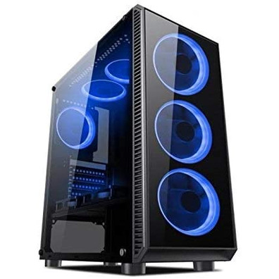 Torre L-Link Avatar LED Azul ATX