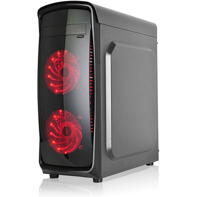 Torre L-Link Kazumi LED Rojo ATX