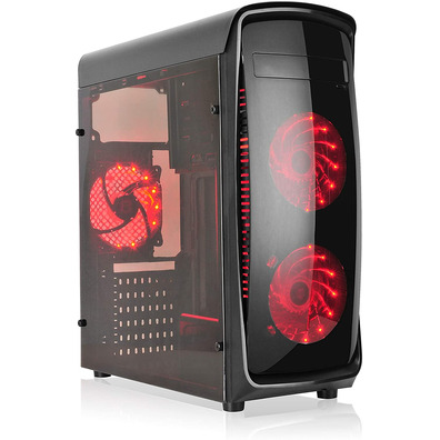 Torre L-Link Kazumi LED Rojo ATX