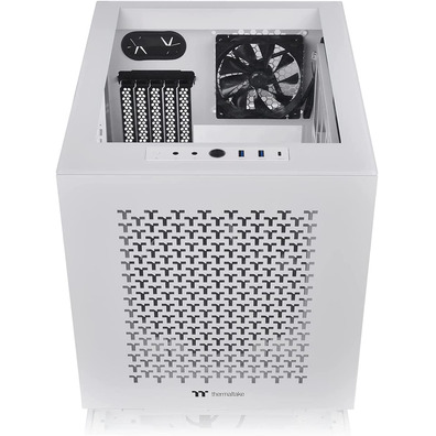 Torre MicroATX Thermaltake Divider 200TG Air Snow