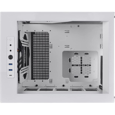 Torre MicroATX Thermaltake Divider 200TG Air Snow