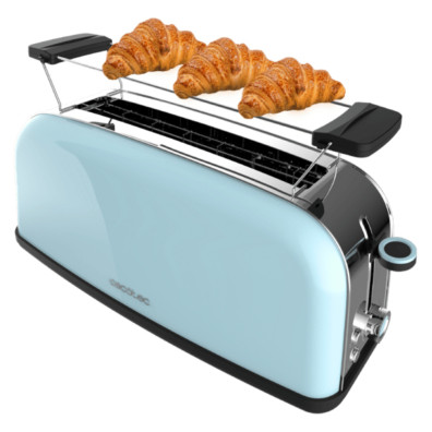 Tostadora Vertical 1 Ranura Larga Toastin' Time 850 Blue