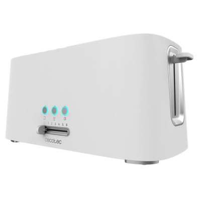 Tostadora Cecotec Toast&taste; 16000 Extra Double 1630W Blanco