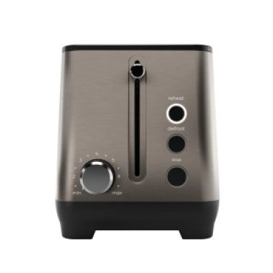 Tostadora Aiwa Kofotatsu 2 Ranuras 1600W Acero Inoxidable 7 Niveles - Bandeja de Migas