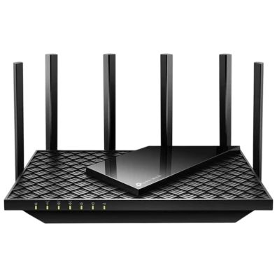 Router TP-Link Archer AXE75 Negro Wi-Fi 6E Triple Banda Gigabit Ethernet AI