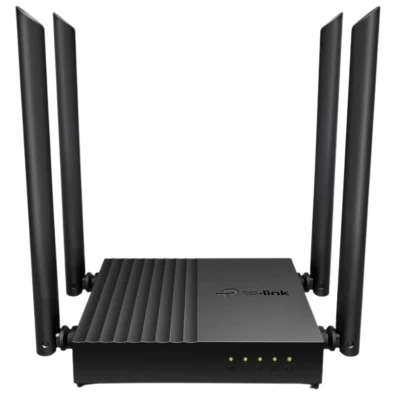 Router TP-Link Archer C64 Negro Ethernet Wi-Fi Dual