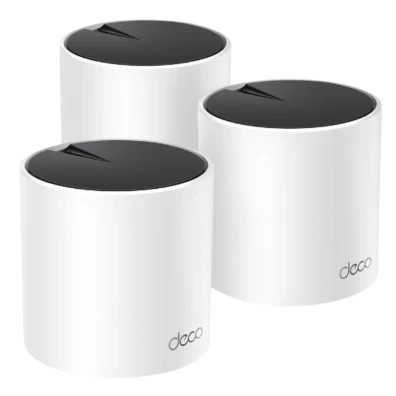 Punto de Acceso Interior TP-Link Deco X55 - Mesh Wifi 6 Pack 3u AX3000 2x2/HT160 2402Mbps + 2x2 574Mbps