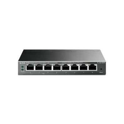 Switch Semigestionable TP-LINK SG108PE 8P Giga PoE 55W Carcasa Metálica - Redes
