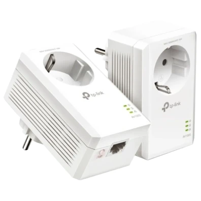 Adaptador de Red Ethernet TP-Link PowerLine TL-PA7017P - Kit Blanco