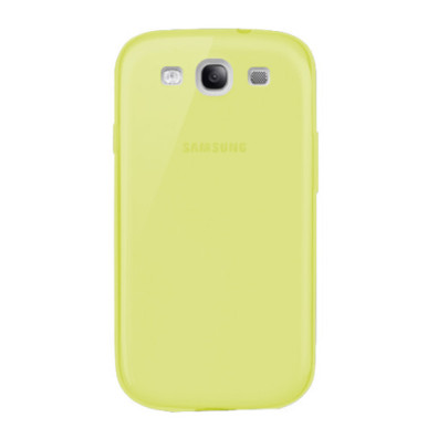 Funda protectora TPU Samsung Galaxy S III i9300 (Amarillo)
