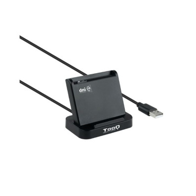 Lector Externo DNIe USB 2.0 Negro - TOOQ