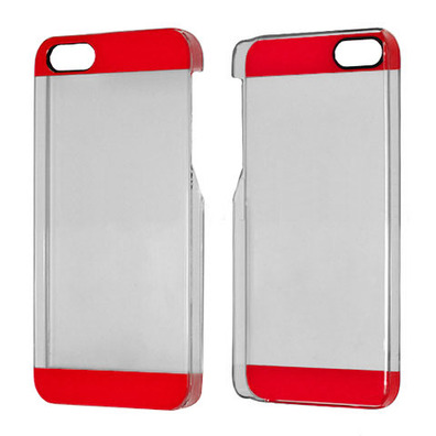 Carcasa Transparente Plastic Case para iPhone 5/5S Transparente