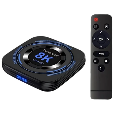 Android TV Transpeed 8K H618 4GB/32GB Wifi Dual Negro - Modelo TX