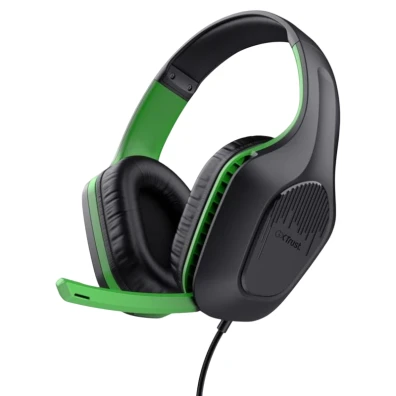 Auriculares Trust GXT 415X Zirox Negro Verde - Marca TRUST