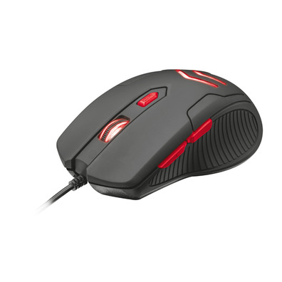 Trust Raton gaming Ziva con Alfombrilla