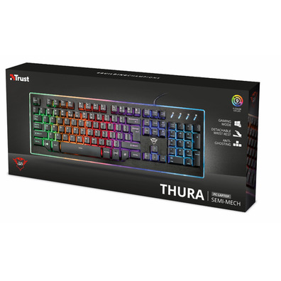 Trust Teclado Gaming Gxt 860 Thura