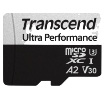 Transcend TS128GUSD340S Tarjeta de Memoria 128 GB Clase 10 UHS-I U3 V30 A2 - Negro / Gris