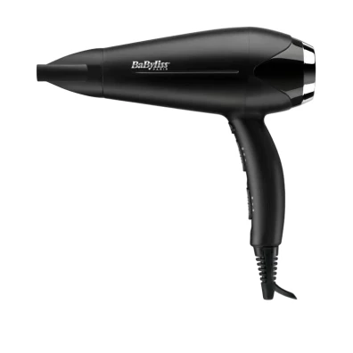 BaByliss Turbo Smooth 2200 Negro - Secador Iónico Antiencrespamiento