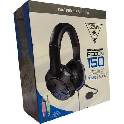 Turtle Beach Recon 150 Black Wired PS5/PS4/PC