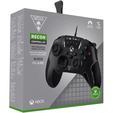 Turtle Beach Wired Controller Recon Black (Xbox One/Series/PC)