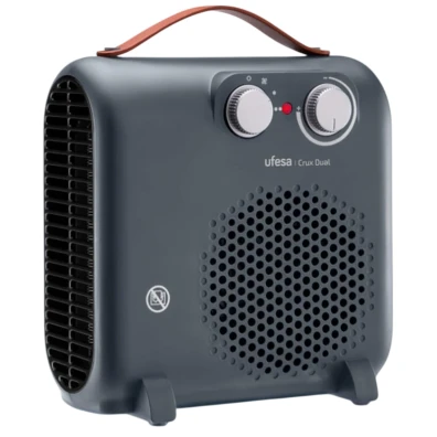 Calefactor Eléctrico Ufesa Crux Dual 2000W Gris - Interior