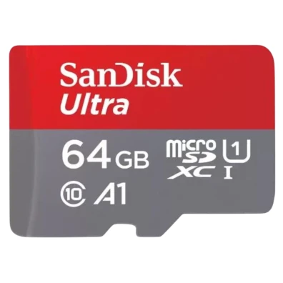 SanDisk Ultra HC I 64 GB A1 Clase 10 Gris / Rojo