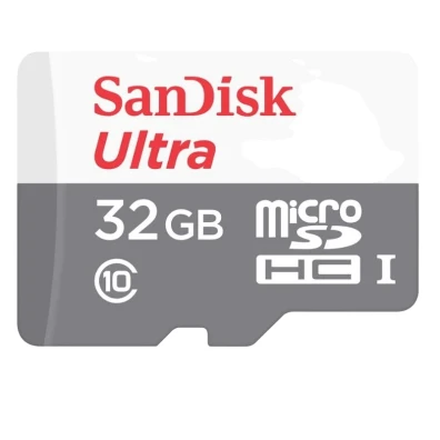SanDisk Ultra UHS-I 32 GB Clase 10 Gris / Blanco